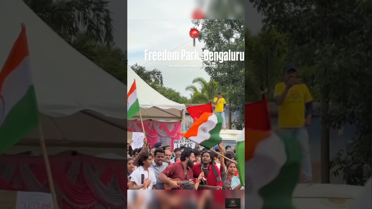 Freedom Park Protest | Bengaluru #Justice #Students