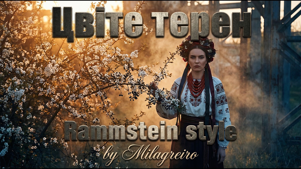 Цвіте терен в стилі Rammstein в індустріальному металі! |Український хіт 2026 (Official Music Video)