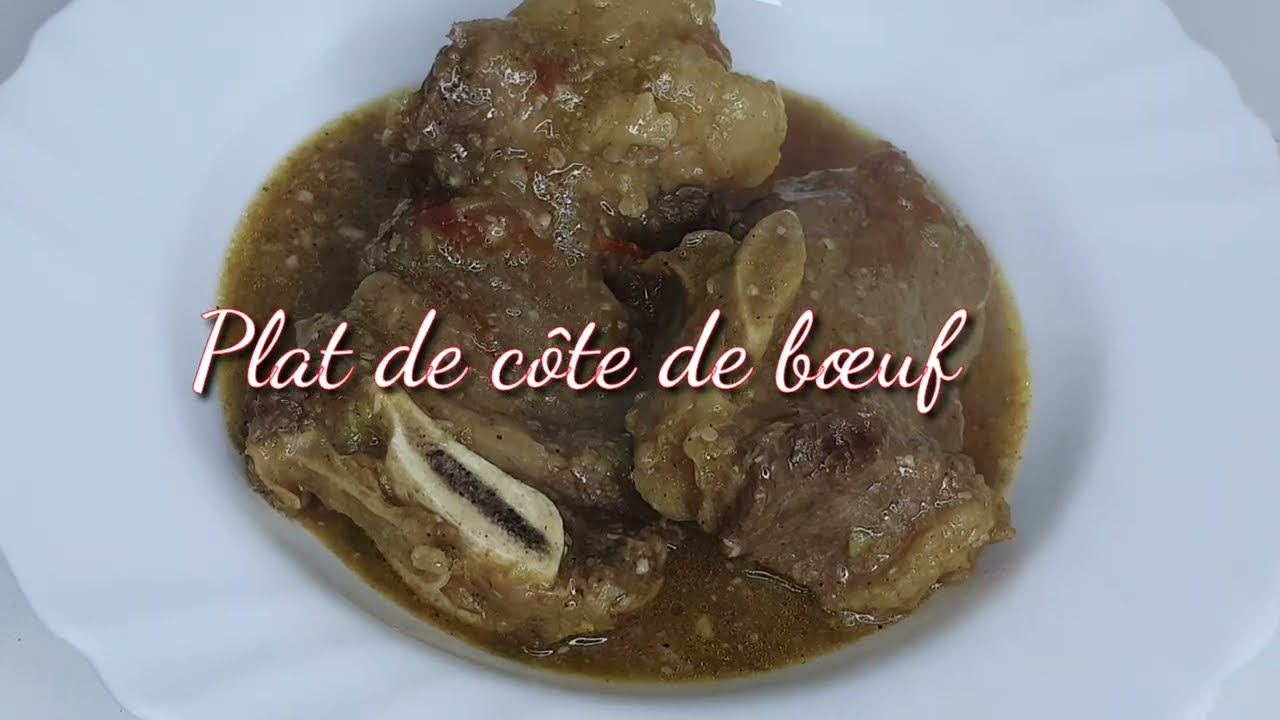 PLATS DE CÔTES DE BŒUF