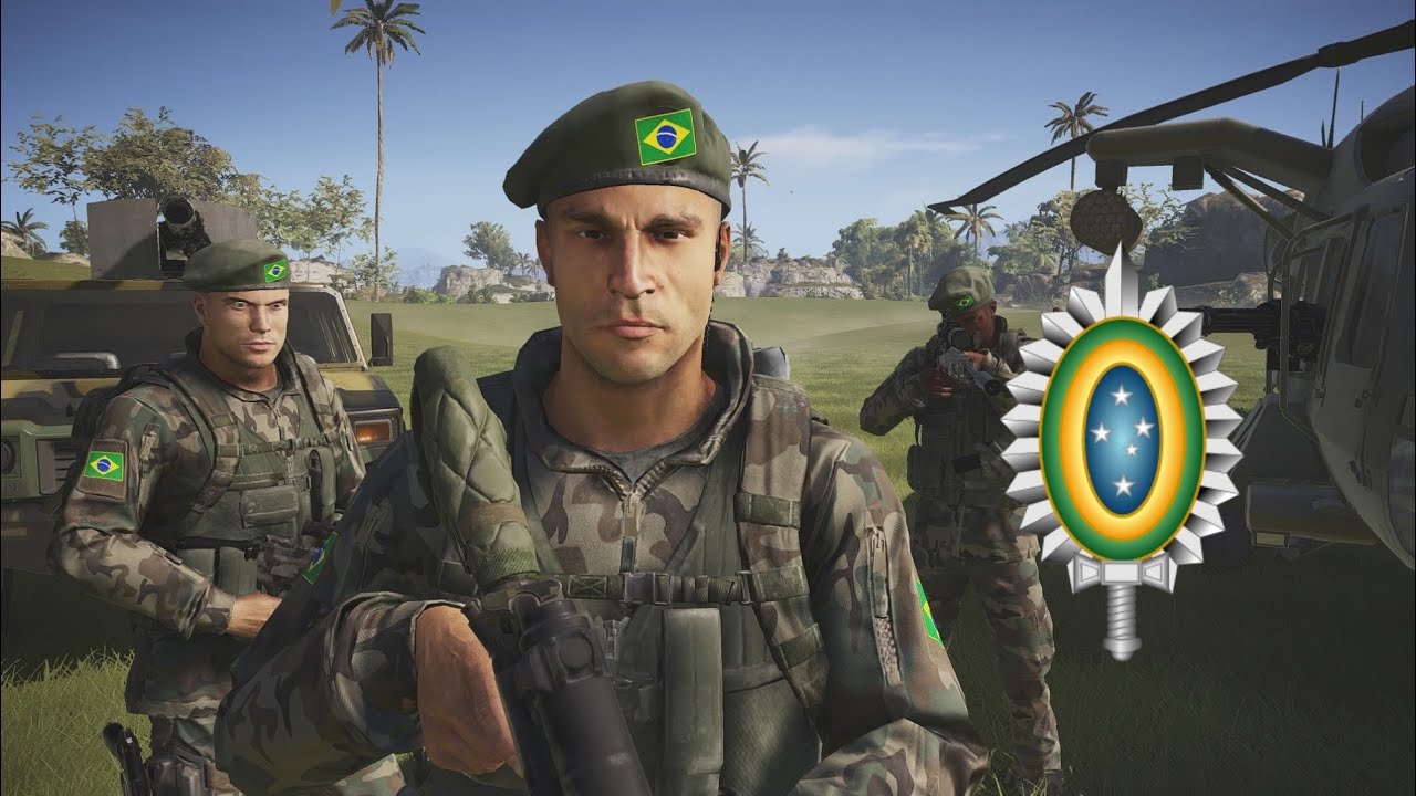 Ghost Recon® Wildlands - Criando um personagem soldado do Exército Brasileiro