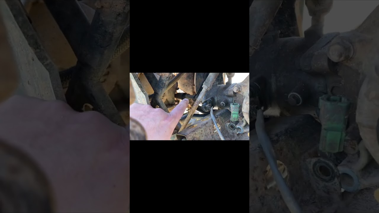How to remove a Foreman 450 front diff