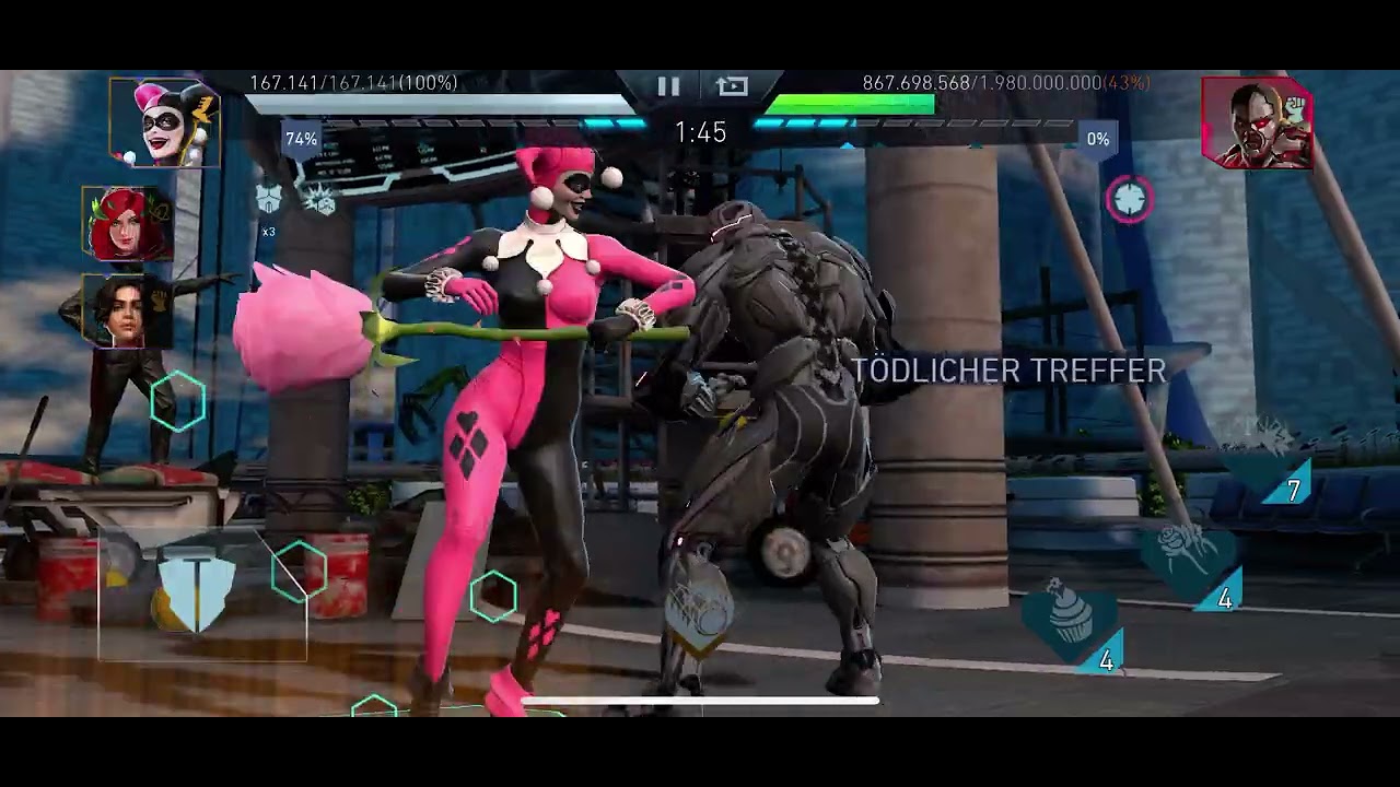 Zatanna - Das ist Magie, Cyborg, OS mit Ivy und HBHQ (Injustice 2 Mobile)