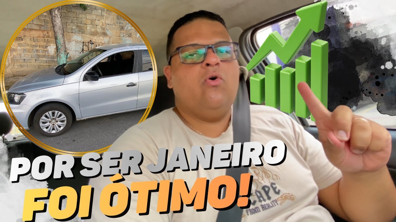 🔵 Por ser JANEIRO, foi ÓTIMO! Quinta feira na PRÁTICA UBER e 99Pop em BELO HORIZONTE!