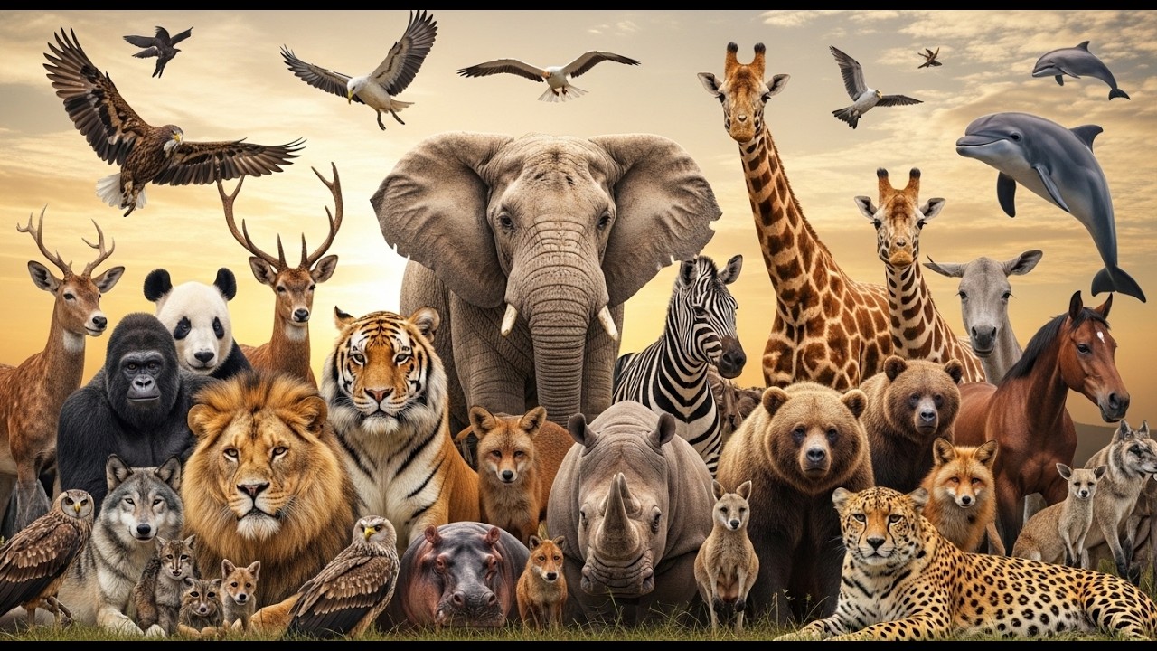 The Power of Wildlife | Majestic Animals in Nature#wildlife #jungleanimals