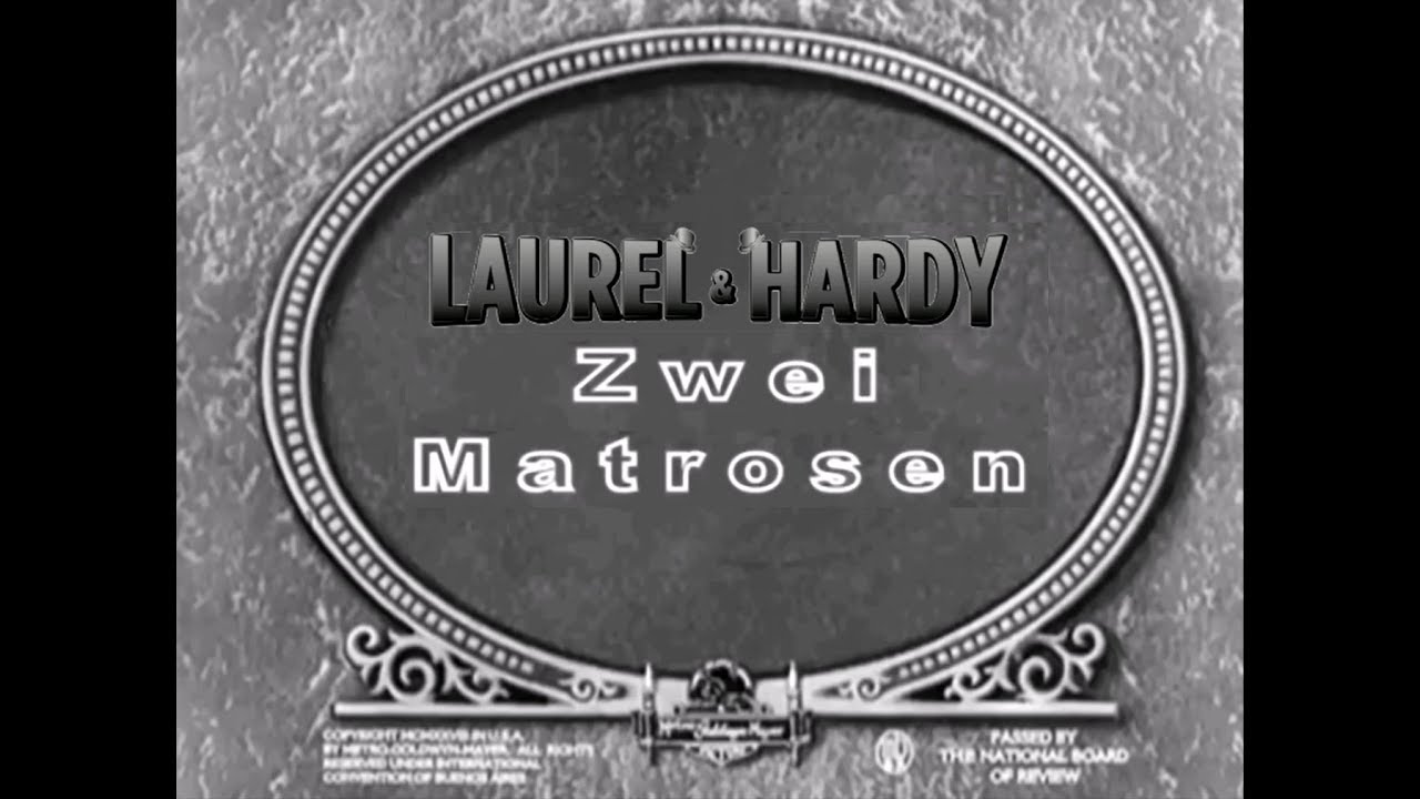 Laurel & Hardy - Zwei Matrosen (Two Tars), 1928