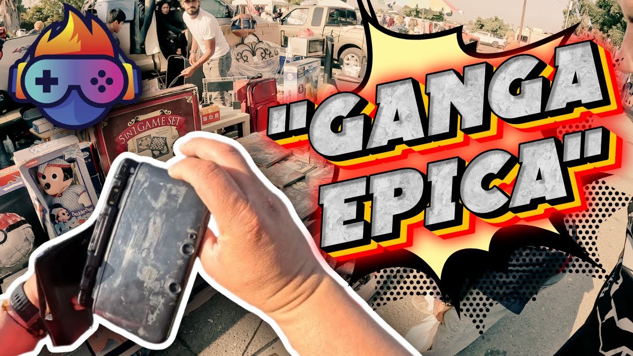 “¡Increíble! CONSOLA retro por $20 DOLARES en el TIANGUIS 😱”
