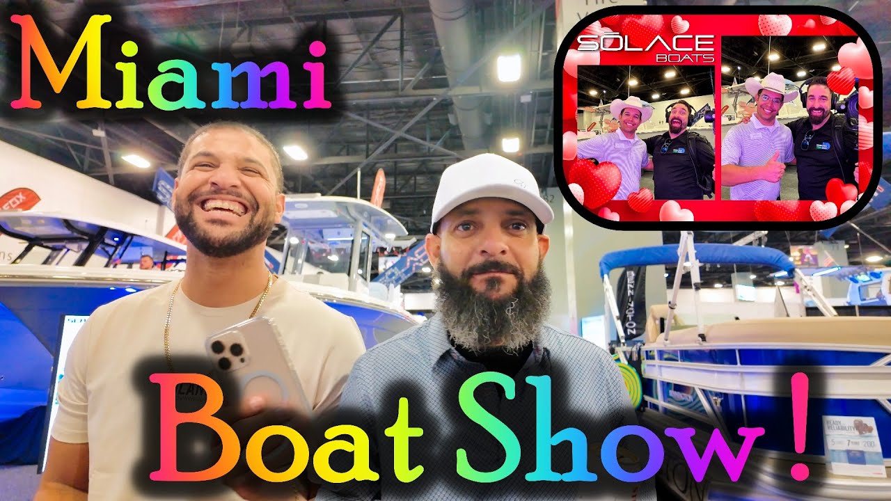 Miami Boat Show is Full of Love ! Chit Show at Mibs 2026 !