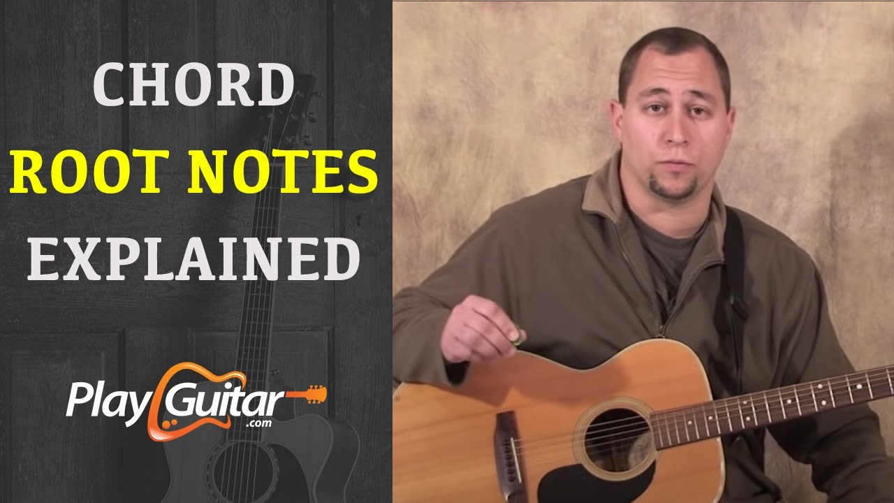Beginner Guitar Lesson - Chord Root Notes Explained