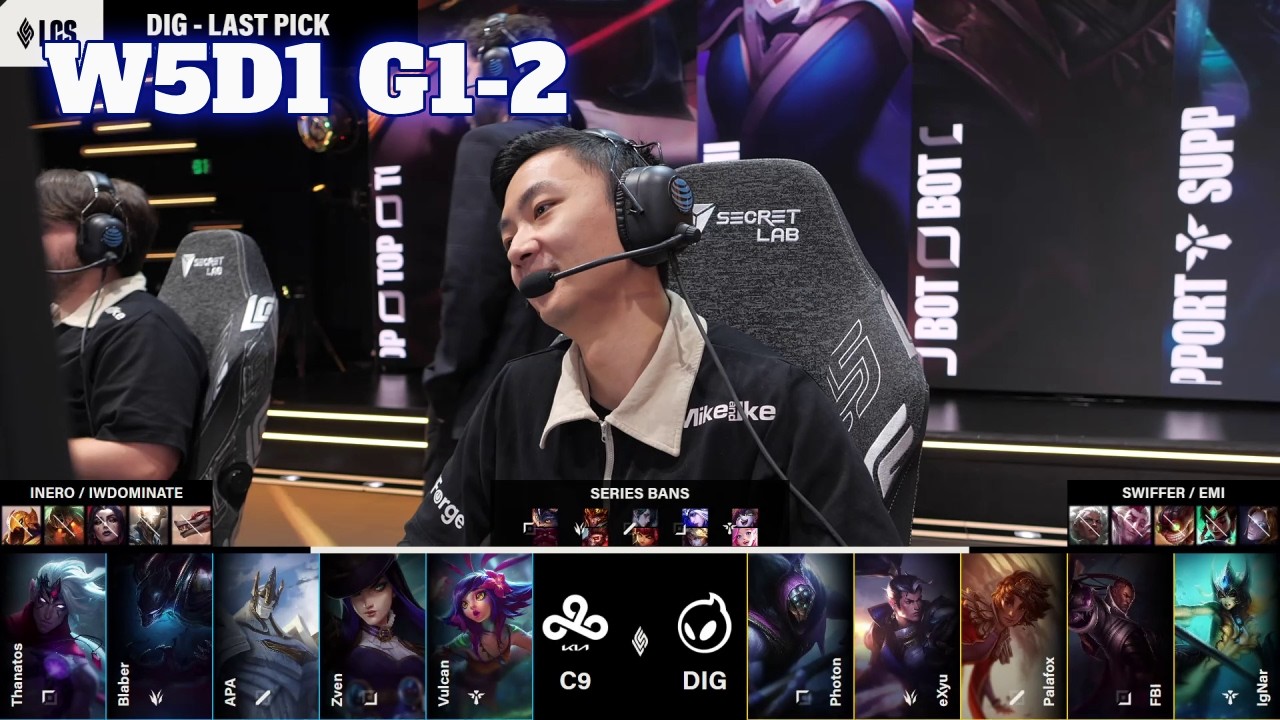 DIG vs C9 - Game 2 | Week 5 Day 1 S16 LCS Spring 2026 | Dignitas vs Cloud 9 G2 W5D1 Full Game