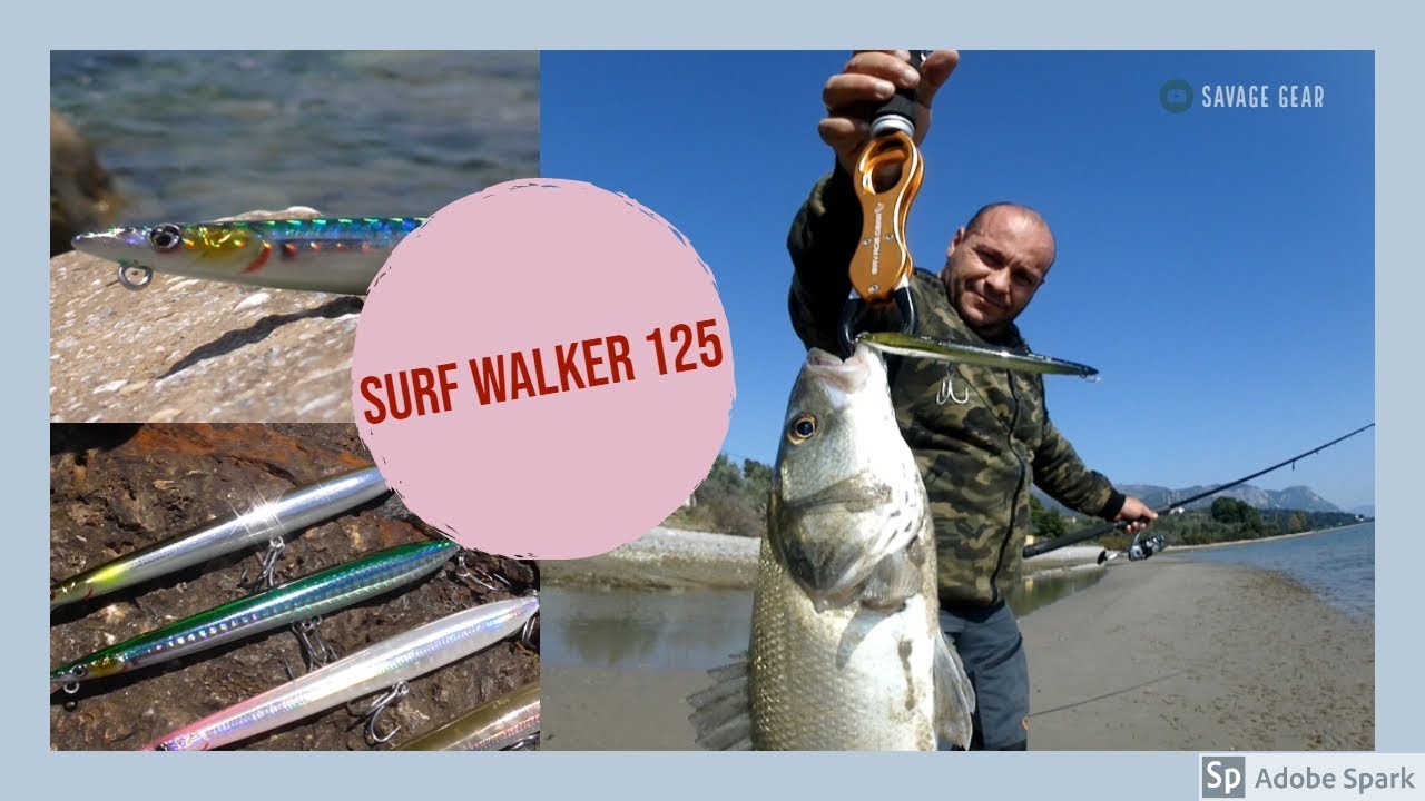 Новый SEA BASS KILLER от Savage Gear! Surf Walker 125 F