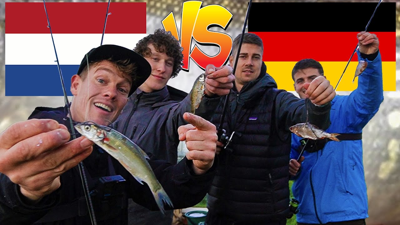 EEN SNOEK VISWEDSTRIJD - 🇳🇱HOLLAND TEGEN DUITSLAND!!🇩🇪