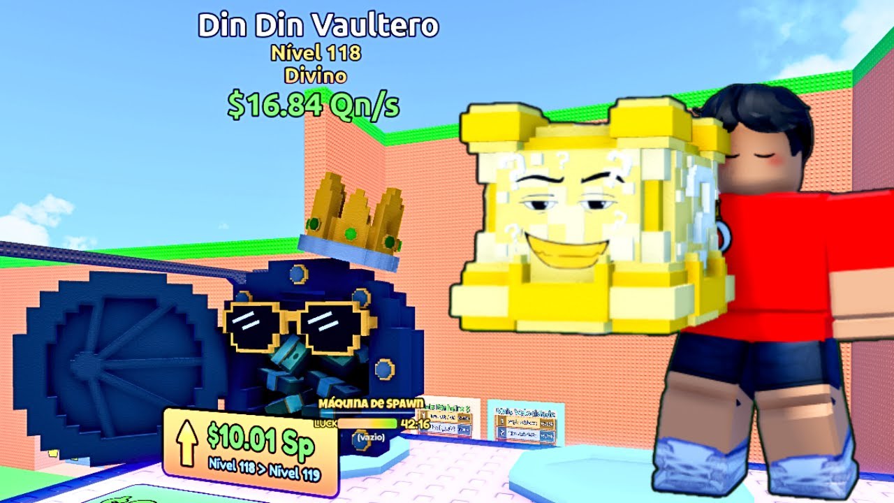 PEGUEI O DIVINO *MAIS BRABO* no FUJA DO TSUNAMI PARA BRAINROTS (Roblox)