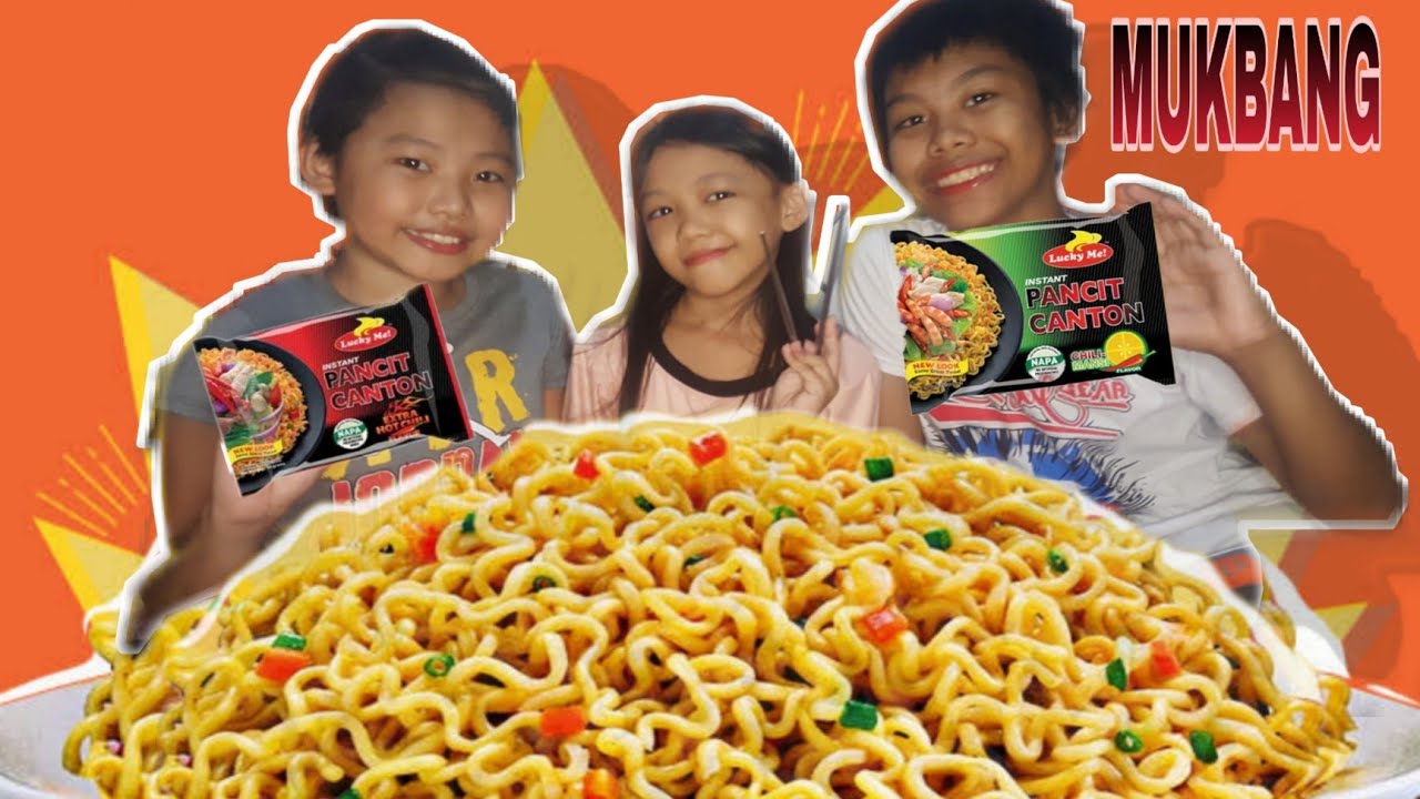 Lucky ME Pancit Canton Mukbang | Mukbang Philippines | Pinoy mukbang
