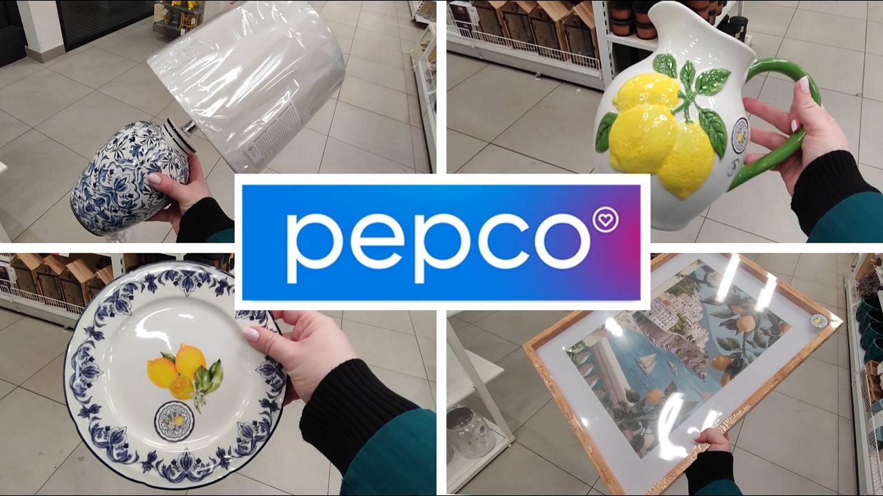 PEPCO 🛍️ CYTRYNOWA ZASTAWA 💖 LAMPA I PODUSZKI NA KRZESŁA 💖 PRZEGLĄD P&Oacute;ŁEK