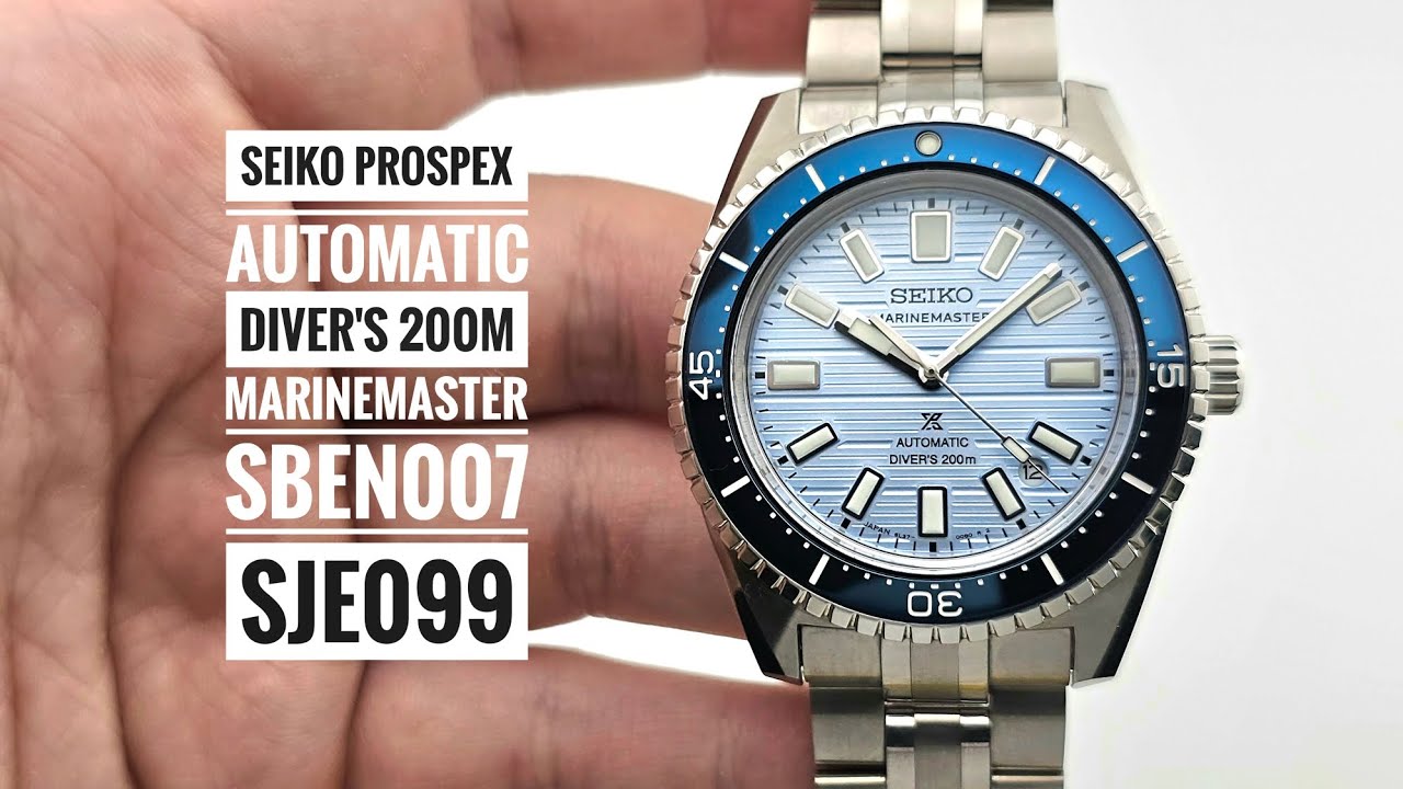 Seiko Prospex Automatic Diver's 200m Marinemaster SBEN007 SJE099