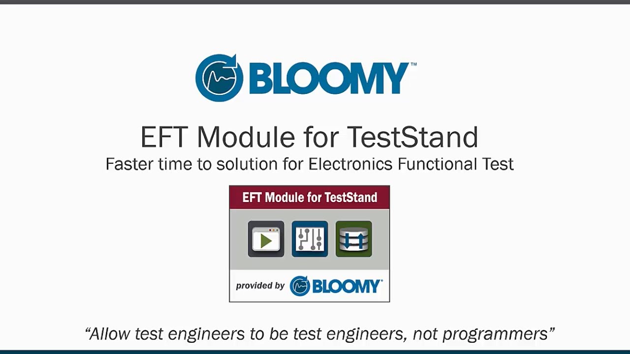 EFT Module for TestStand