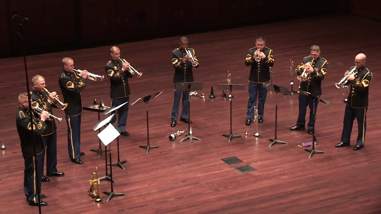 Army Band Trumpet Ensemble - Gershwin Medley