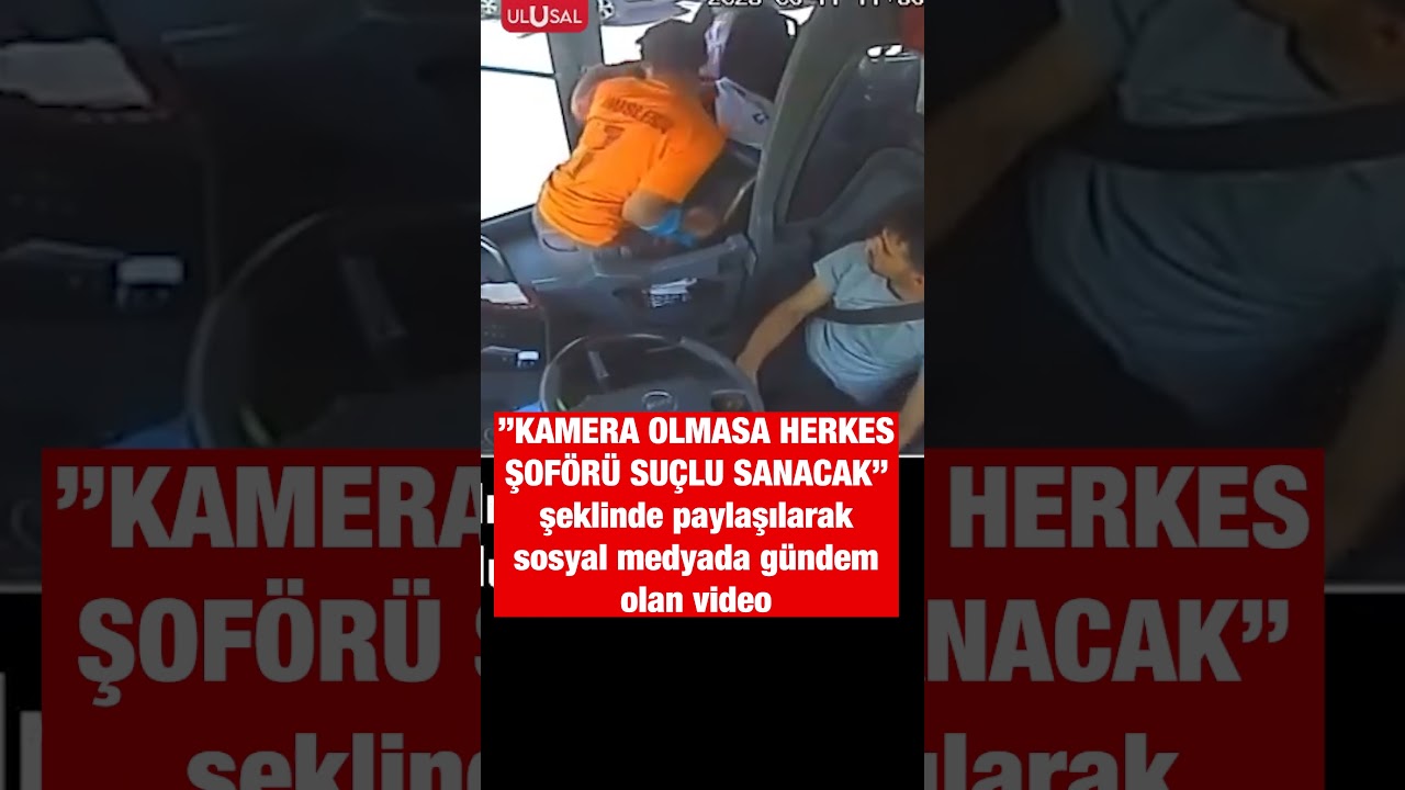 Sosyal medya engelli vatandaşla otob&uuml;s şof&ouml;r&uuml; arasında ge&ccedil;en ilgin&ccedil; anları konuşuyor #shorts #keşfet