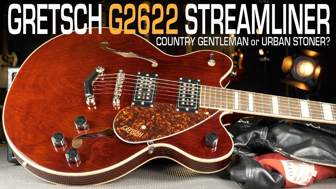 Обзор доступной электроакустической гитары Gretsch G2622 Streamliner Walnut Stain