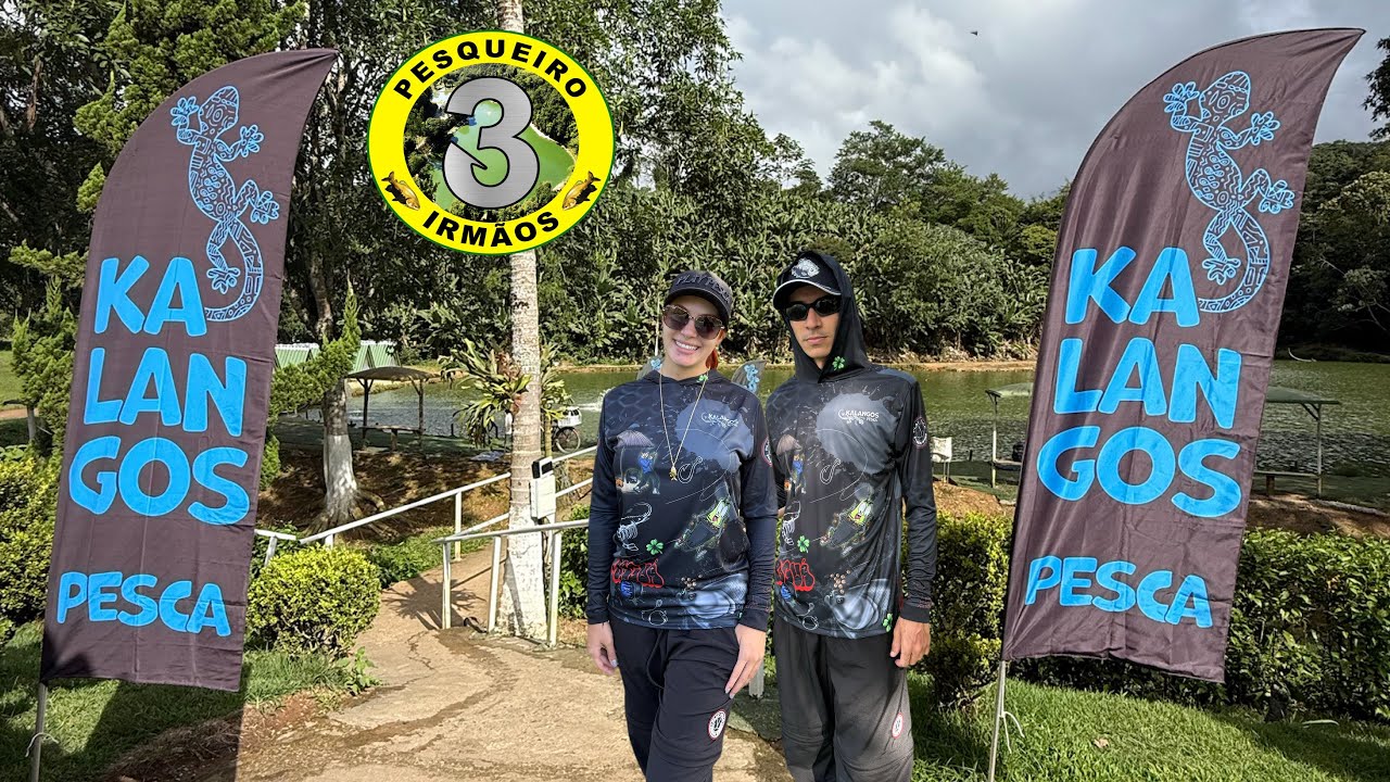 EVENTO KALANGOS PESCA NO PESQUEIRO 3 IRM&Atilde;OS!!!