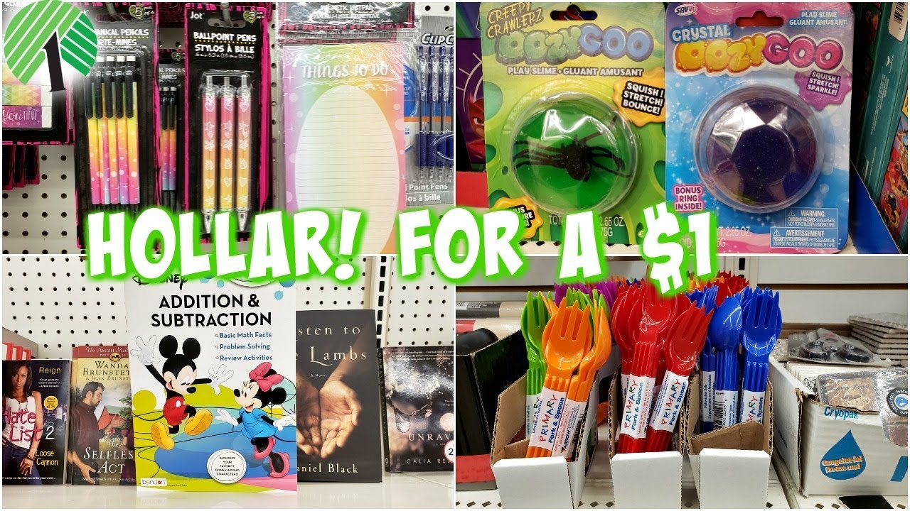 What you can FIND AT THE DOLLAR TREE - SHOP WITH ME 2019