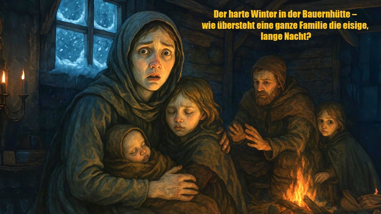 Der harte Winter in der Bauernhütte – wie übersteht eine ganze Familie die eisige, lange Nacht?