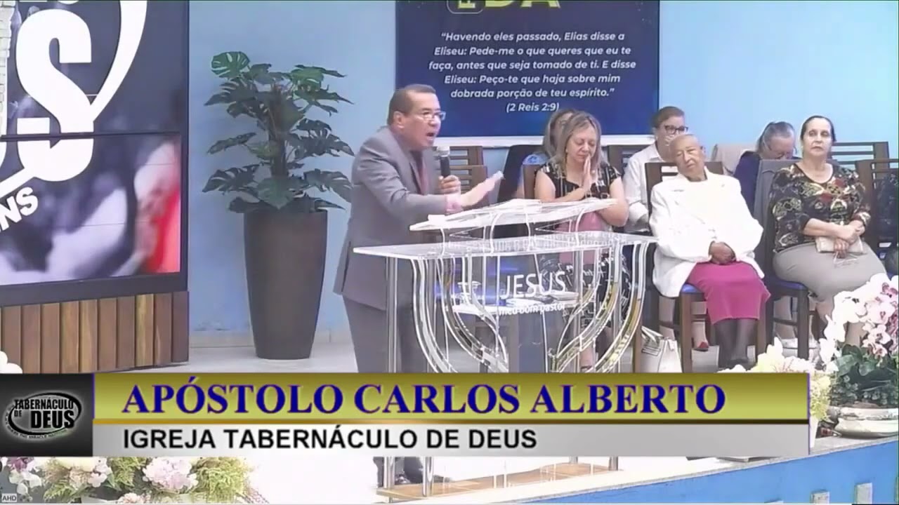DEUS * NÃO VAI MUDAR A PROMESSA * APÓSTOLO CARLOS ALBERTO * TABERNÁCULO DE DEUS