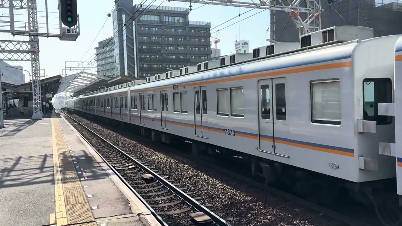 南海7129F+10010F 新今宮駅発車