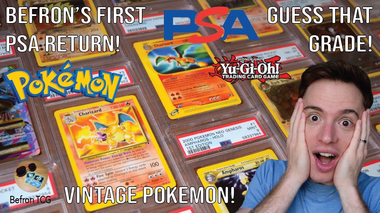 Vintage Pok&eacute;mon PSA Return 🤑 | My First PSA Cards EVER!
