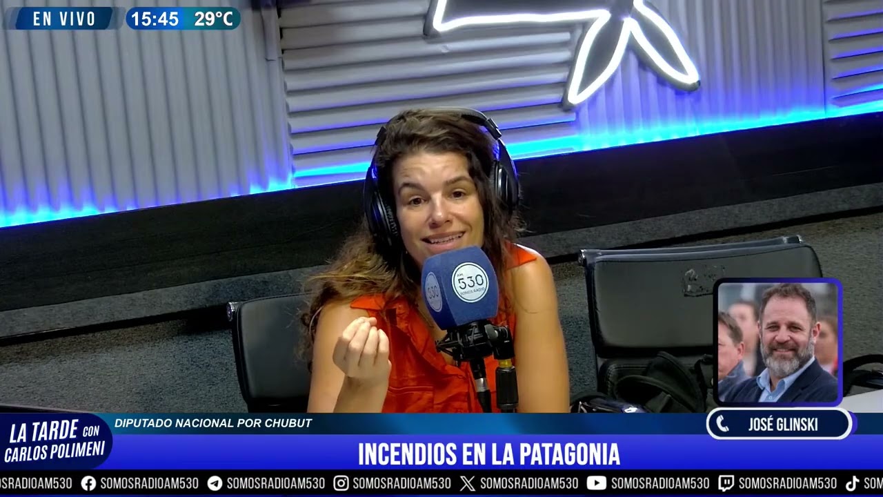 JOSÉ GLINSKI | SOBRE LOS INCENDIOS EN LA PATAGONIA - AM 530