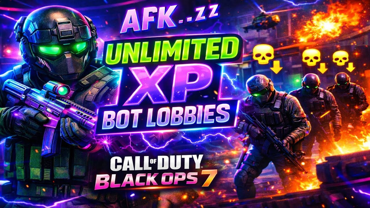 *BEST* BO7 Bot Lobby Method for Camos, XP & Challenges (PS5/XBOX/PC)