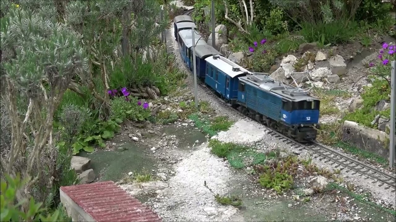 Mallorca Gartenbahn 2022, schönes Fahrprogramm mit Führerstandsmitfahrten