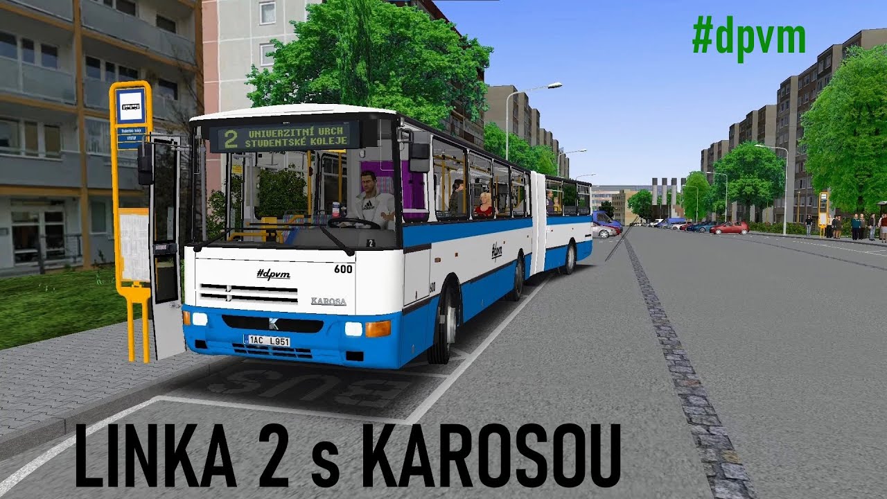 LINKA 2 S KAROSOU | #dpvm Kojetice | OMSI 2 |