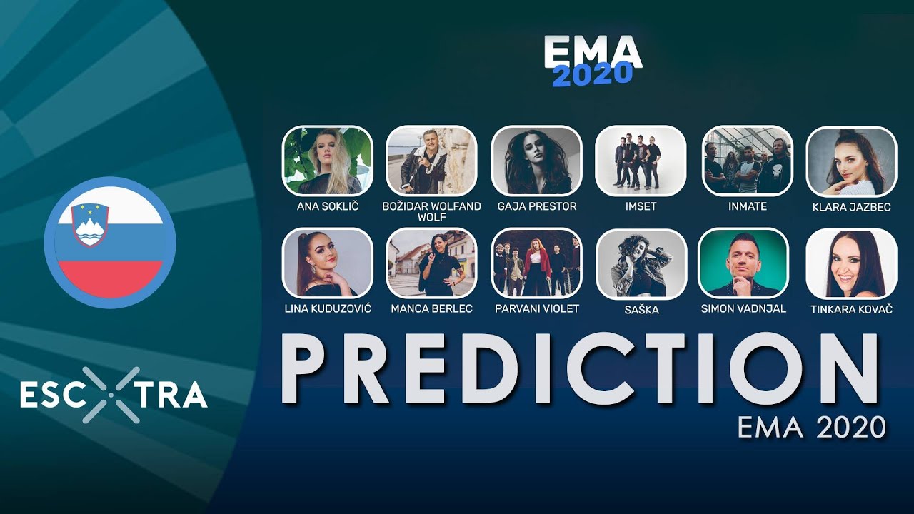 EUROVISION PREDICTION: EMA 2020 (Slovenia) // ESCXTRA.com