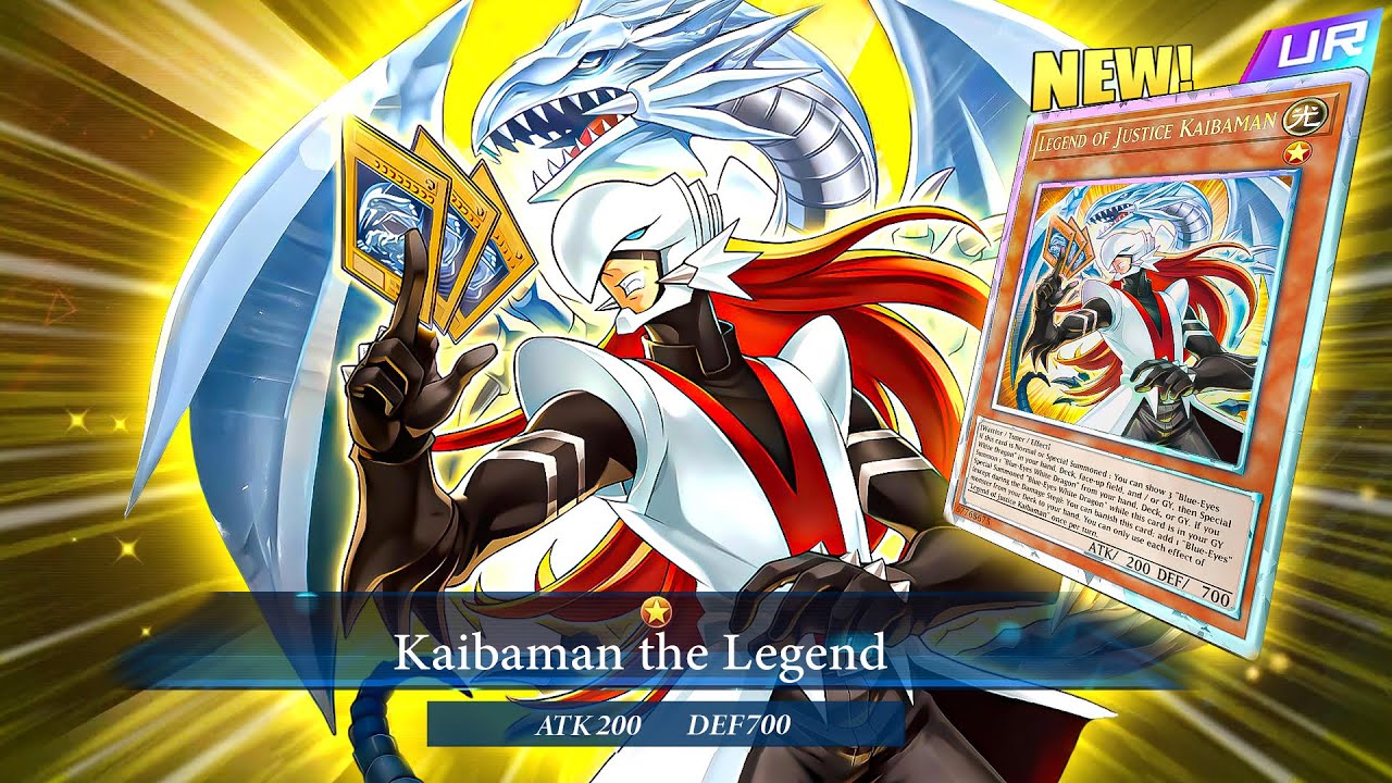 FULL POWER Blue-Eyes Is CRAZY GOOD! Kaibaman The Legend