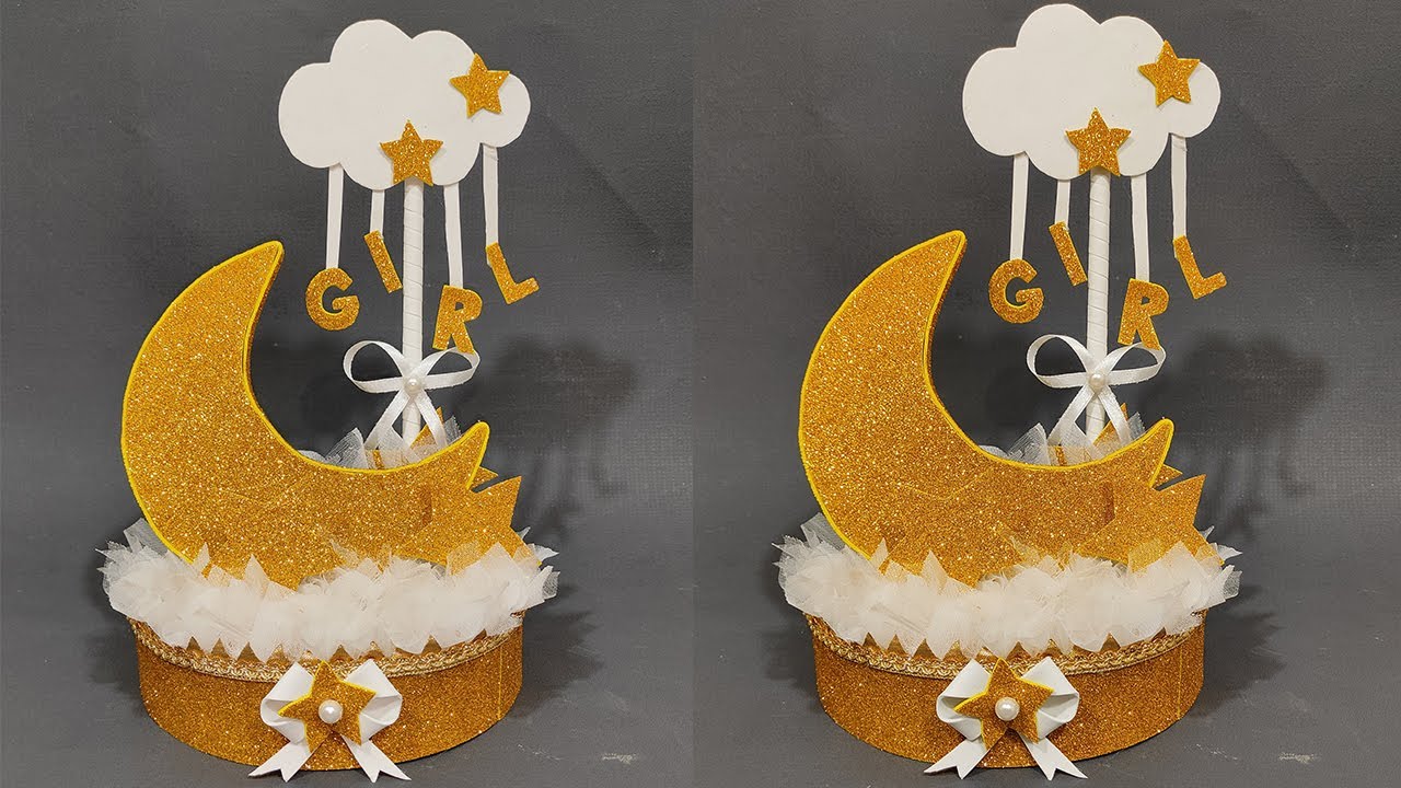 Twinkle Twinkle Little Star Baby Shower Centerpiece | Cake Topper | Baby Boy | Baby Girl