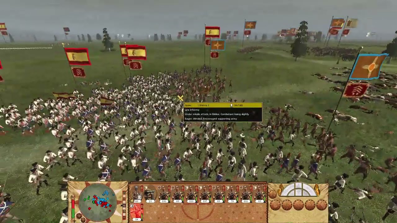 Empire Total War [PC] Gameplay 23 (Land Battle, Pueblo Nations)