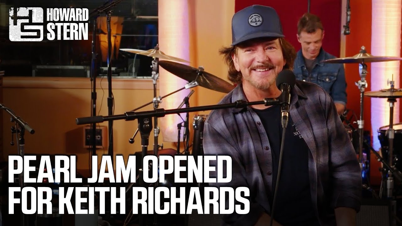 Pearl Jam открыл концерт для Кита Ричардса