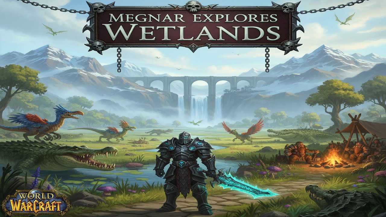 Megnar Explores Wetlands - World Of Warcraft