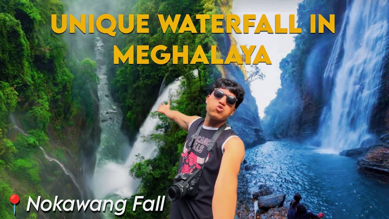 Noh kawang fall Unique waterfall of #Meghalaya west jaintia hills  #travel #tourism