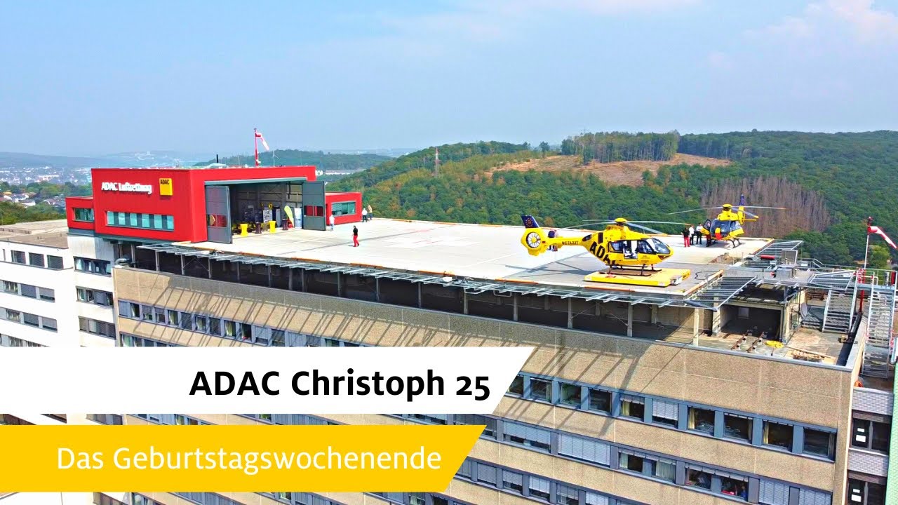 ADAC Luftrettung: Geburtstag Christoph 25