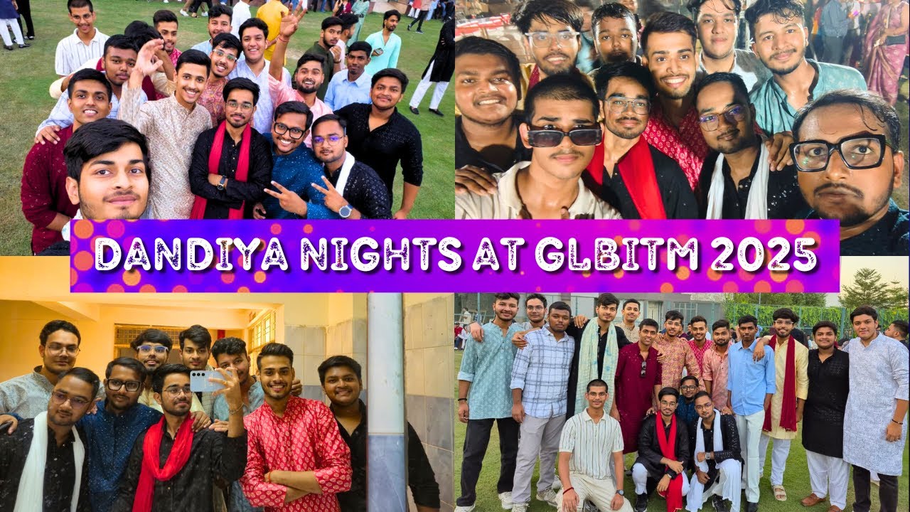 I Tried The Bizarre Dandiya Nights Tradition At GL BAJAJ