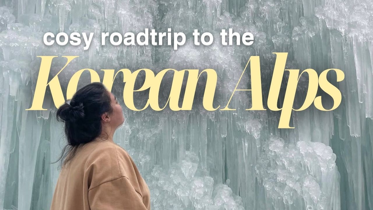 South Korea diaries 🇰🇷 : bamboo forest, ice wall, roasted chestnuts, winter roadtrip ❤️✨