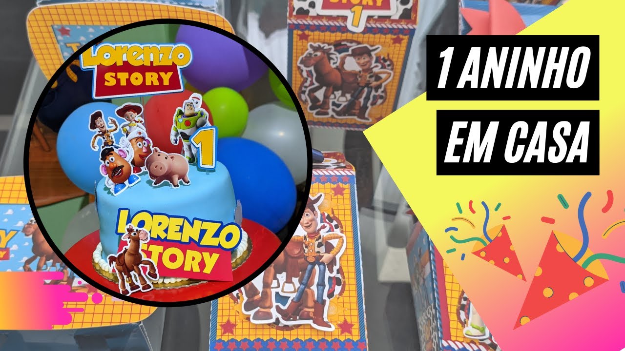 Aniversário de 1 ano Toy Story | Preparativos