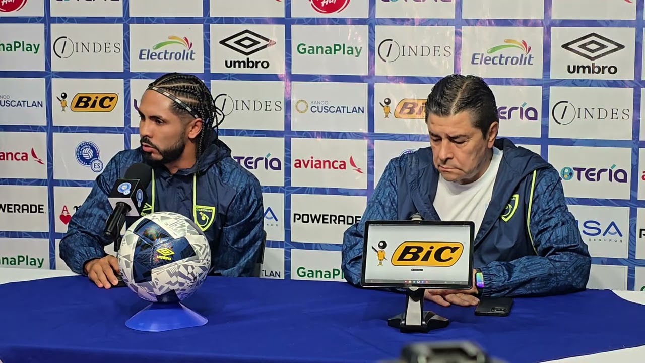 Conferencia de Prensa Selecci&oacute;n de  Guatemala 