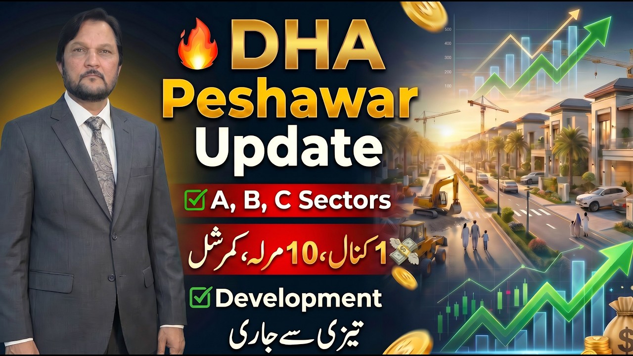 DHA Peshawar Latest Plot Prices Market Updates 2026: Sector A, B & Commercial Investment Guide