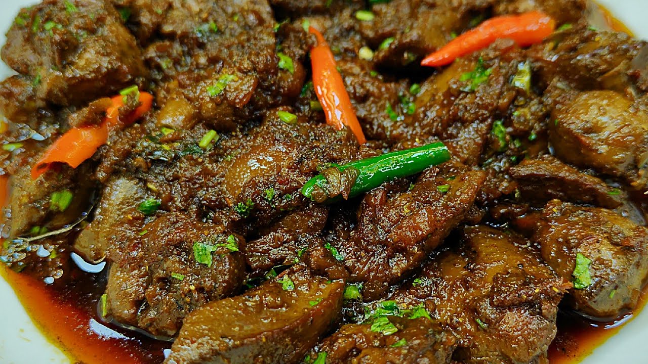 Bhuni Hui Masaledar Chatpati Kaleji Banane Ka Tarika, Chicken Liver Fry, Masala Kaleji, Tawa Kaleji