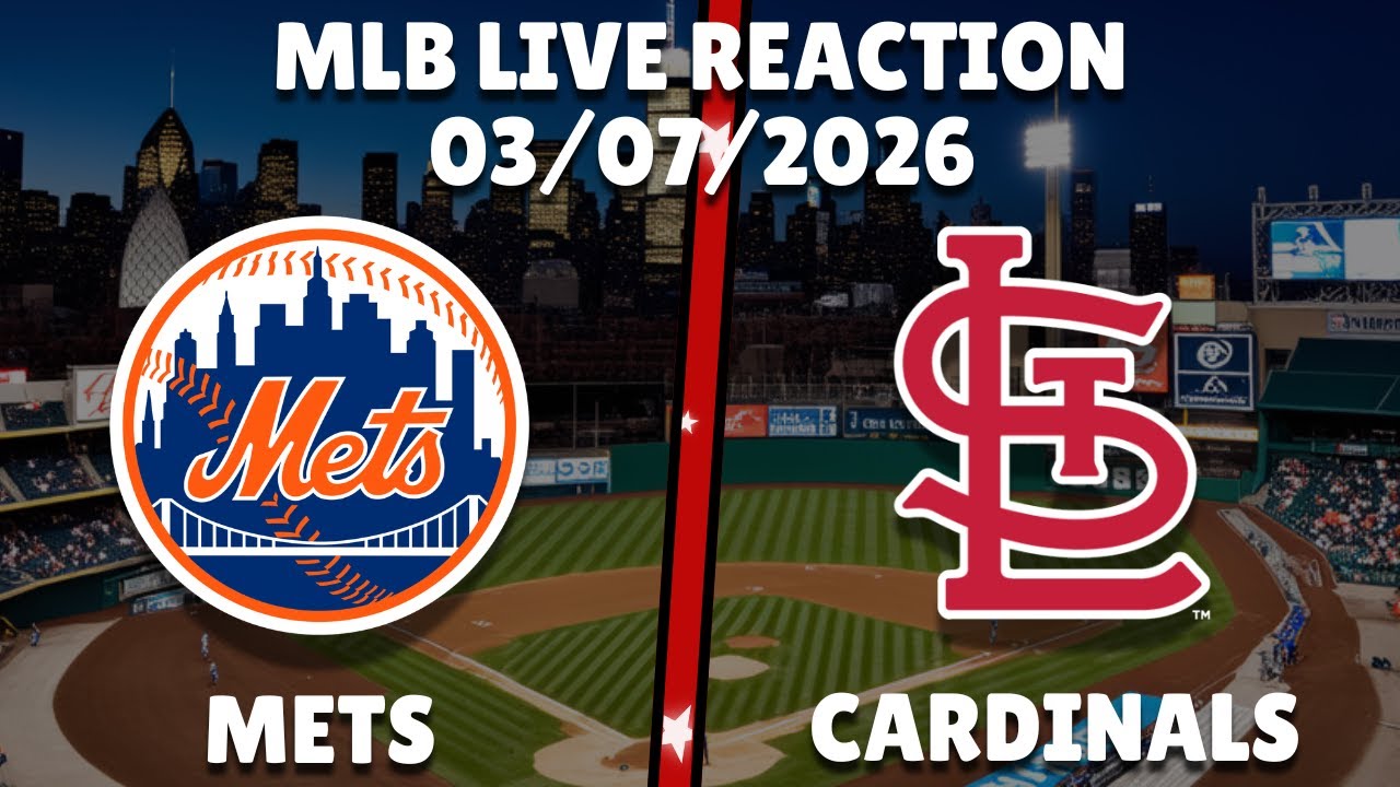 Mets vs Cardinals | New York Mets vs St. Louis Cardinals | Live Reaction & Play-by-Play