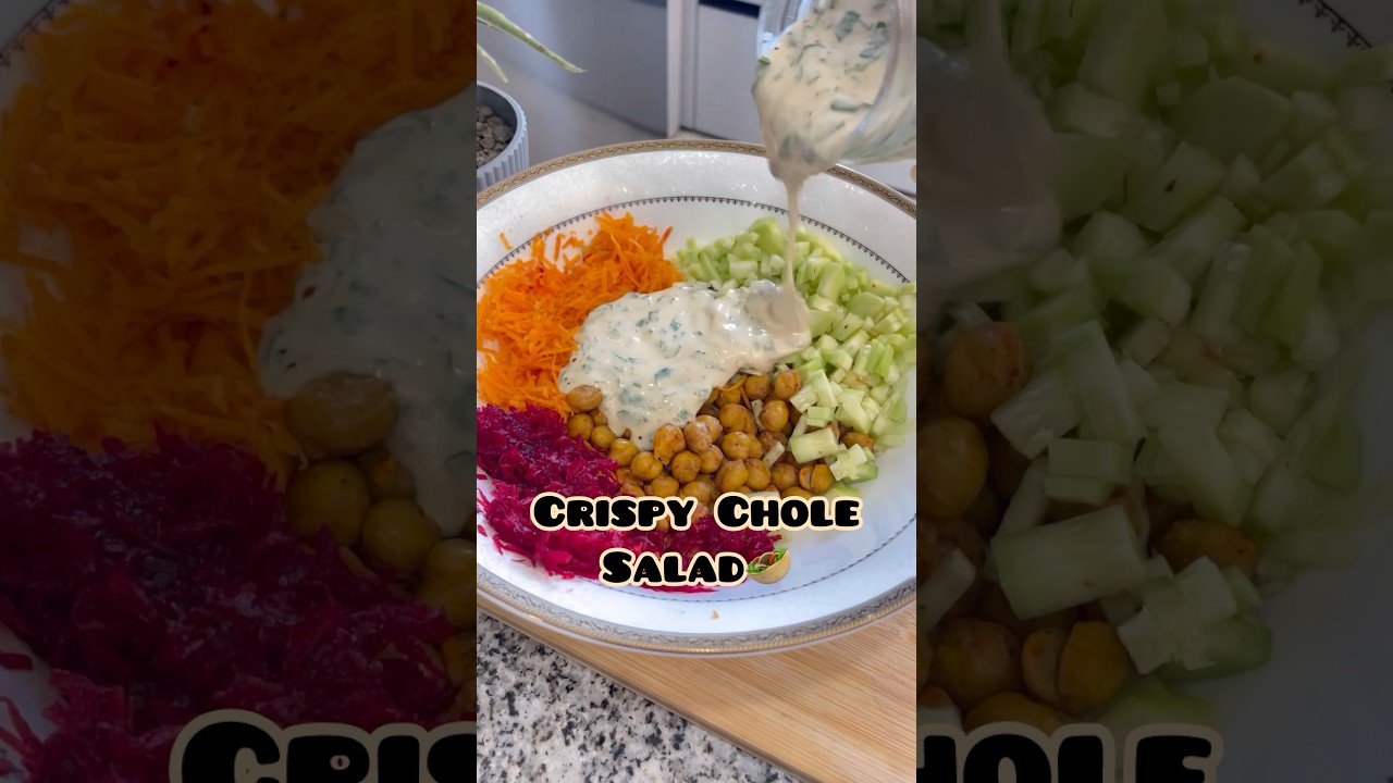 Салат с хрустящей колбасой🥙 #вирусныйрецепт #салат #любовьсалатам #ytshorts #ytviral #рецепт #ree...