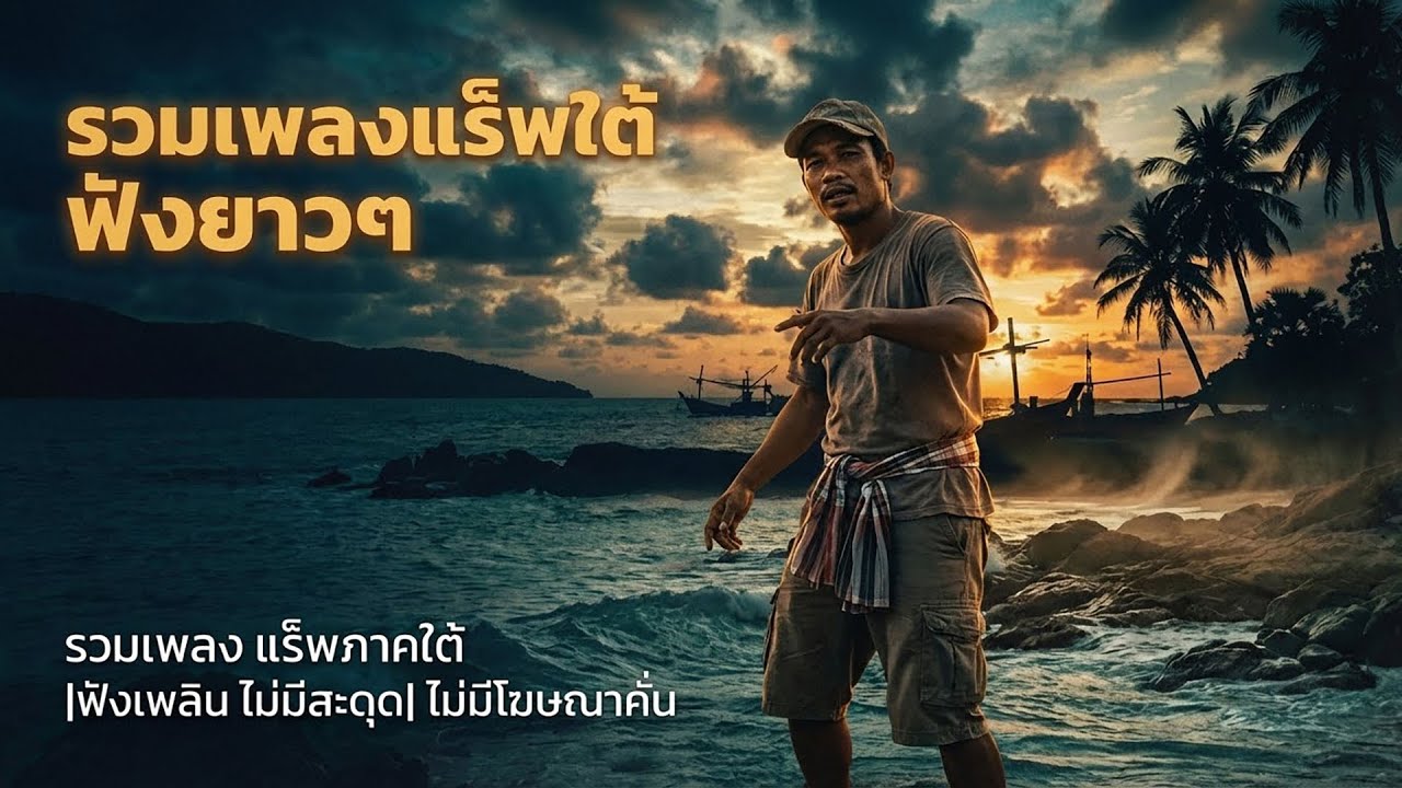 รวมเพลงแร็พใต้【LONGPLAY】ใหม่ล่าสุด ฟังเพลินยาวๆไม่มีโฆษณาคั่นบ่อย